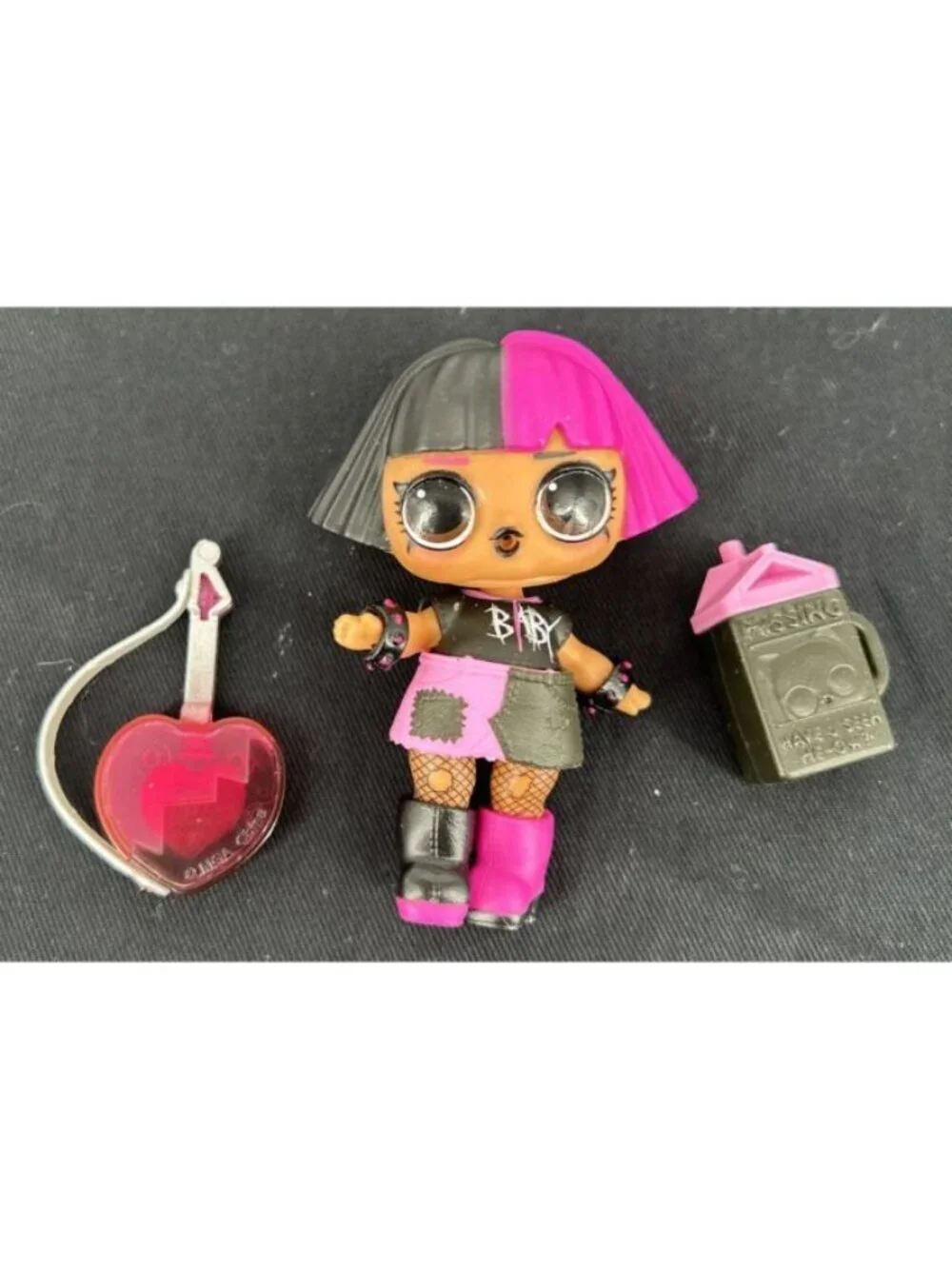 LOL Surprise Doll Metal babe with some accessories 3